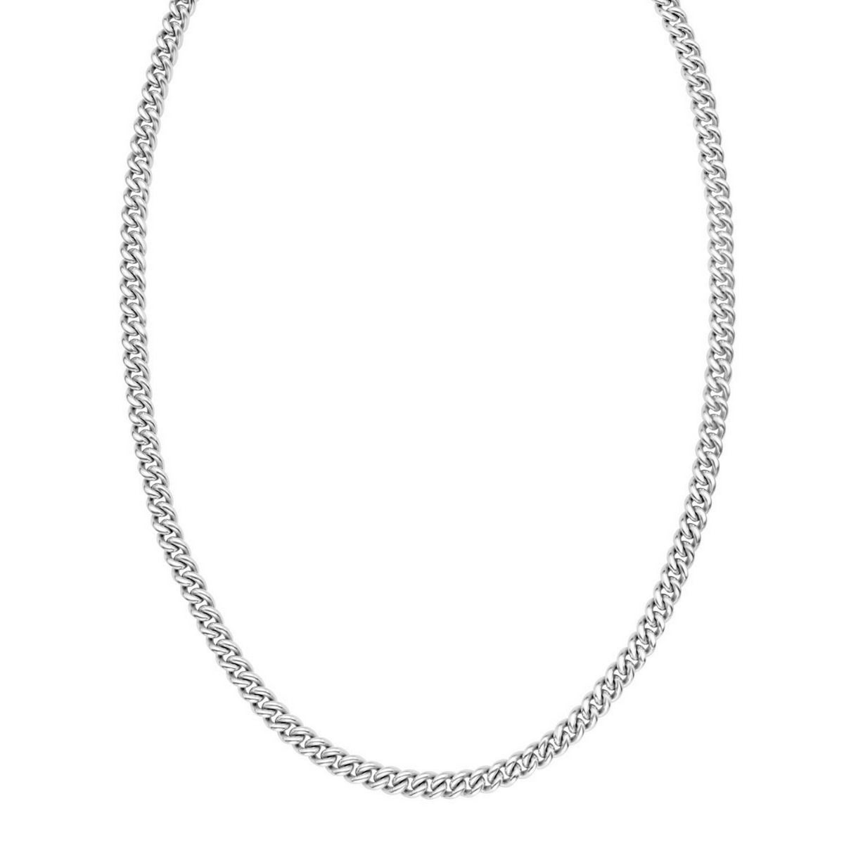 Solid Sterling Silver Puffed Miami Cuban Chain, 6.1mm